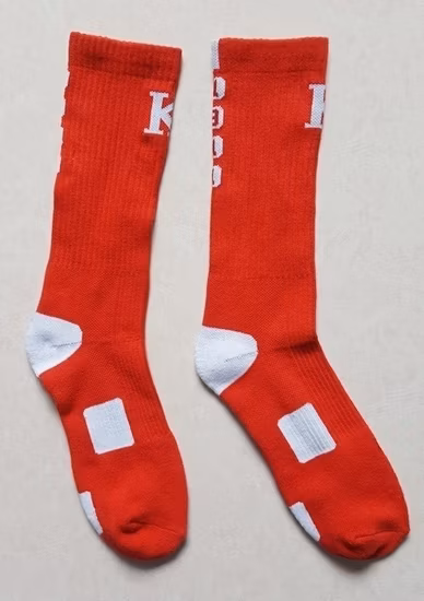 Venda por atacado de meias esportivas masculinas de basquete Dri Fit